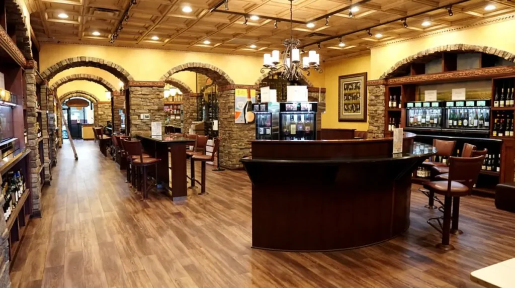 Experiência de degustação de vinhos em ambiente acolhedor no centro de Winter Park.